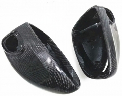 Replacement real carbon fiber rearview mirror cover for Au di TT 8J 2007-2014 Real carbon fiber mirror cover for Au di TT TTS