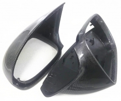 For Au di Q5 8R Q7 4L SQ5 Real Carbon Fiber Side Mirror Cover Caps 2009 2010 2011 2012 2013 2014 2015 2016 Replacement Style