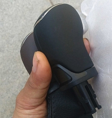 Genuine leather Gear Shift knob hand ball  Gear Shift Knob for  Octavia Superb Fabia Rapid Yeti Gears Shift handball