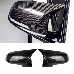Pair of Carbon Fiber paint Rear View Mirror Cover Cap For BMW F20 F22 F23 F30 F31 F32 F33 F36 F87 M2 X1 E84