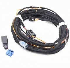 For VW Passat B8 Golf MK7 7 Rear View camera Volkswagen logo Camera Cable wire harness