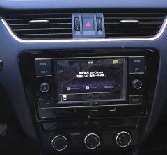 MQB 6.5&quot; MIB Car Radio Bluetooth  Carplay For MQB OCTAVIA NEW OCTAVIA  2015-2019 OCTAVIA 8&quot; MIB Glossy black trim