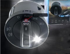 New Version Headlight Switch Built-in Auto Light Sensor For  Golf 6 MK5 MK6 J etta 5 MK5 Tiguan Passat B6 Touran