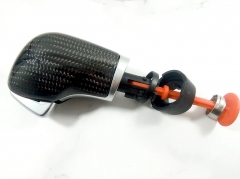 For DSG carbon fiber gear knob head gear shift knob for V W passat CC Golf 6 Jeta MK6 GLI Scirocco Car modification