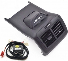 LHD Rear Seat Double USB Charging FOR Golf 7 7.5 MK7 MK7.5 Rear Armrest USB charger