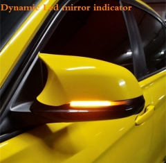 Dynamic Turn Signal LED Rearview Mirror Indicator Blinker Light For BMW 1 2 3 4 Series X1 F20 F21 F22 F23 F30 F31 F34 F32 E84 i3