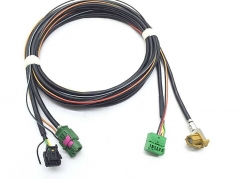 For Golf 7 MK7 Passat B8 MQB Tiguan CarPlay MDI USB AMI Install Plug Socket Harness