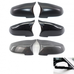 Pair Mirror Covers Left Right Side Rearview Mirror Cover Cap For BMW 5 6 7 Series F10 F18 F11 F06 F07 F12 F13 F01 2014 2015 2016