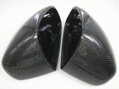 Real carbon fiber replacement rearview mirror cover for Au di  TT 8J 2007-2014 Real carbon fiber mirror cover for Au di TT