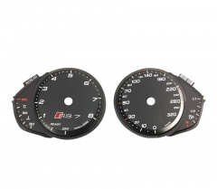 FOR A4L A5 Q5 A6L A7 A8L to S4 S5 S6 S7 S8 RS6 RS7 SQ5 Cockpit LCD instrument Cluster sticker white or red light sports pointer