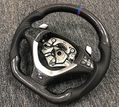 Real Carbon Fiber Steering Wheel for BMW 5 F10 F07