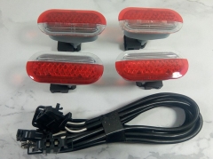 Car Door Warning Light with cable For VW polo 6R Octavia Touran