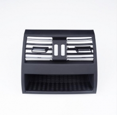 Air Conditioning Vent Outlet Rear Center Console Fresh Air Outlet Vent Grille Cover for BMW 5 F10 F18 Auto Accessories Part