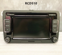 Original Car Radio RCD510 CD USB AUX RVC Rear View Camera for Golf 5 6 MK5 MK6 Je tta CC Tiguan Passat with Code