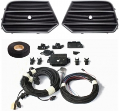 Front OPS 4K Kit Rear 4K update to Front and rear 8K Park Pilot Parking Sensors Kit For Audi Q3 8U