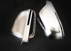 For Audi A3 S3 8X 08 A4 S4 B8 S5 A5 S6 A6 Q3 matt chrome Silver mirror case rearview mirror cover shell
