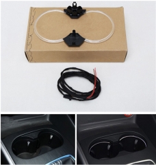 For A3 S3 8V Ambient Cup holder light lights with install Harness 8V0 947 157 A 8V0947157A