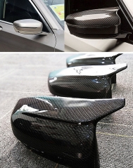 M Look Carbon Fiber Rear View Mirror Cover For BMW 5 Series G30 G38 6 Seies GT G32 7 Series G11 G12 M Performance 2017- UP
