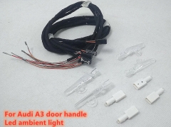 For Audi A3 8V door handle LED ambient light