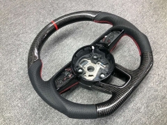 Carbon Fiber Steering Wheel For A3 A4 A5 S3 S4 S5 B9 2017 2018 2019 Replacement