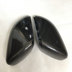 Real Carbon Fiber Mirror Cover Rearview Side Mirror Cap For VW Volkswagen Golf 6 MK6
