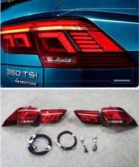 For MQB Tiguan MK2 LED Taillight up to new dynamic led tailight kit with cable adapter wiring harness