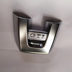 Original GTI steering wheel  emblem logo sticker for Golf 6 R20 GTI