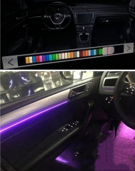 RGB interior multicolor ambient light Led ambient light for Touran  led interior light for Touran L 