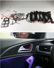 Atmosphere Light For Audi A6 C7 C7 PA A7 2013-2018 MMI control Interior LED ambient light door Footwell light original
