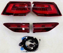 Set of IQ. tail light tail lamp with wiring harness for VW Golf 8