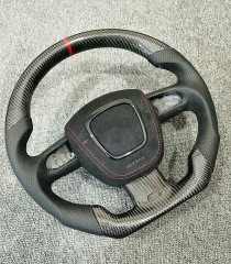 Real Carbon fiber steering wheel for Audi A5 S5 RS5 old model 3 column carbon fiber steering wheel for Au di S5 RS5