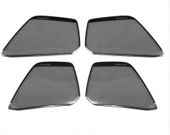 12-18 Car Styling Stereo Speakers Decoration Frame 4pcs For Audi A6 C7 Interior Door Audio Speaker Cover Trim Auto Accessories