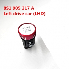 Car KEY Start Stop Engine one-button Switch Button For Audi TT TTS 8S1 905 217A