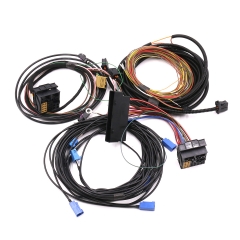 For Audi A4 B8 A5 B8 Q5 8R Update UPGRADE install MMI System Wire cable Harness & GPS ANTENNA & Mic