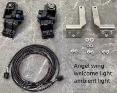 Angel wing welcome light ambient light door sill light  for All  MQB PASSAT TIGUAN JETTA GOLF 7 ambient light for MQB cars