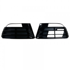 Car Front Bumper Fog Light Lamp Cover Grille Lower Grill For Volkswagen VW Scirocco R 2009 2010 2011 2012 2013 2014