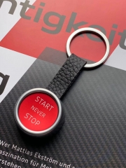For Audi START switch LOGO key chain