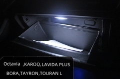 Led interior touran L Glove BOX light Storage box light for Octavia Touran L  Tayron KAROQ ,LAVIDA PLUS,BORA