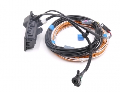 For VW MQB Tiguan Water Wash 5NA827566D Rear View Camera Trunk handle with High Guidance Line Wiring harness