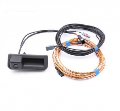 For NEW Audi Q5 FY 80A 8W8 827 566 E Rear View Camera Trunk handle with Guidance Line Wiring harness 8W8827566E