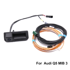 FOR 2021- MIB 3 Audi Q5 FY 80A 8W8 827 566 E Rear View Camera Trunk handle with Guidance Line Wiring harness 8W8827566E