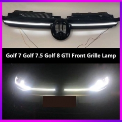 For   Golf 7 MK7 Facelift Golf 8 MK7.5 GTI R 2018 2019 2020 Front Grille Lamp Bumper Headlight Car Accessories