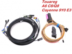 FOR VW NEW Touareg Audi A6 C8 Q8 992 CAYENNE 9Y0 Panamera 971 Taycan 360 Environment Rear Viewer Camera Harness cable wire