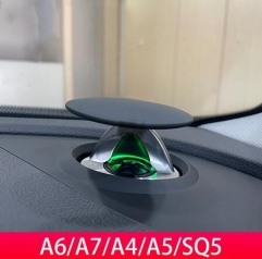 LED Lift Audio Speaker For Audi A6 C8 C7 A4 B9 RS5 RS4 Q5 Q7 A7 Tweeter With Ambient Light Upgrade Center Dashboard Lifting