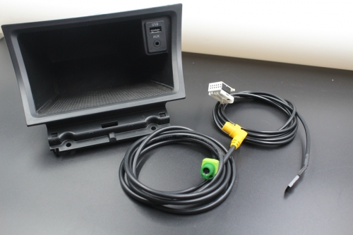 OEM Storage Box Glove Box RNS315 USB Aux Music MP3 Adapter For Skoda Yeti Octavia