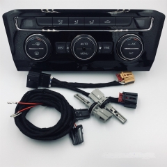 Upgrade Manual To Automatic Climatronic Air Condition AC Control Switch Panel For Volkswagen VW MQB Tiguan