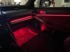 For Lexus IS 2013-2017 ambient light dashboard trim light rear door outline light footwell lamp Inter car ambient light