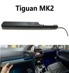 Dashboard ambient light four-door monochromatic multi-color ambient light suitable for VW Tiguan MK2 multi-color ambient light