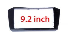 MIB 3 CD 9.2 inch or 8.0 inch box trim black paint Radio frame PANEL CD Plates For Passat B8 2018-- Für Passat B8 2018--MIB 3 CD-Box Zierleisten schwa
