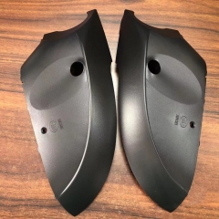 Pair of underview mirror cover bottom mirror cover shell support 360 areaview function for A6 C7 2012-2018